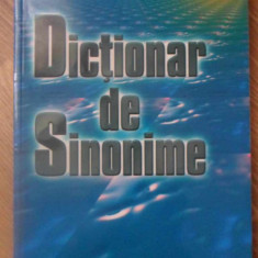 DICTIONAR DE SINONIME-DRAGOS MOCANU
