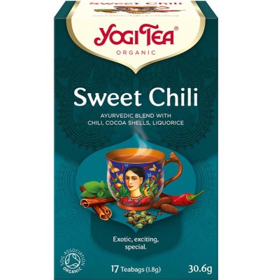 Ceai Bio Ardei Dulce Yogi Tea 30.60gr foto
