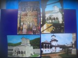 HOPCT LOT 4073 -4 CARTI POSTALE-MANASTIREA HUREZ / HOREZU-JUD VALCEA-NECIRCULATE, Necirculata, Printata