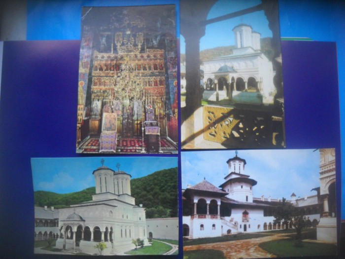 HOPCT LOT 4073 -4 CARTI POSTALE-MANASTIREA HUREZ / HOREZU-JUD VALCEA-NECIRCULATE