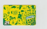 bnk card Romania - Connex - Reincarcare Go! Cave Paintings 21 $ - Col:RO-CON-REF-0023B