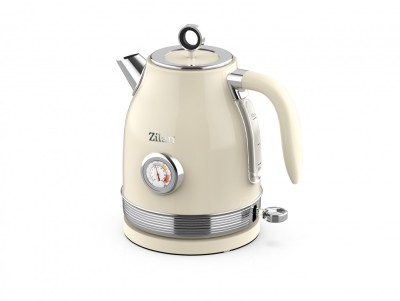 Fierbator Retro Zilan ZLN1184, 2200W, 1.7L, baza detasabila 360&amp;deg;, indicator luminos, protectie fierbere uscata, ON/OFF automat sau manual foto