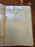 Comemorare centenar Dan Barbilian (Ion Barbu) &ndash; Manuscris original 1995 &ndash; Matematică și viață - Scris de fostul său asistent &ndash; 44 pagini