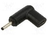 Cablu {{Tip cablu de conectare}}, DC 3,0/1,0 mufa, USB C soclu, {{Culoare izola&amp;#355;ie}}, {{Lungime cablu}}, AKYGA - AK-ND-C06