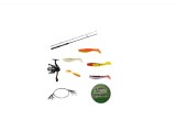 Set pescuit rapitor lanseta de 1.80m si mulineta de 3000