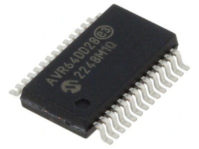 Microcontroler AVR SSOP28 cu 23 &amp;Icirc;ntrerupătoare și 1 Comparator AVR64 foto