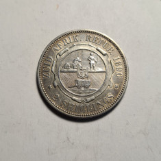 Africa de Sud 2 Shillings 1896 Piesa Frumoasa de Colectie