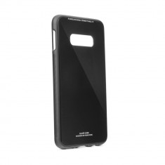 Husa SAMSUNG Galaxy S10e - Glass (Negru)