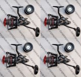 SET 4 Mulinete Pro Fl Black Shadow Fr 6000 9 rulmenti tambur long cast si BAITRUNNER