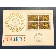 Elvetia 1978 - expo filatelic, de 4 pe FDC