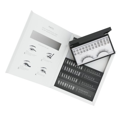 Kit complet pentru aplicarea gene false &amp;icirc;n cluster acasă, Nanolash INNOCENT foto