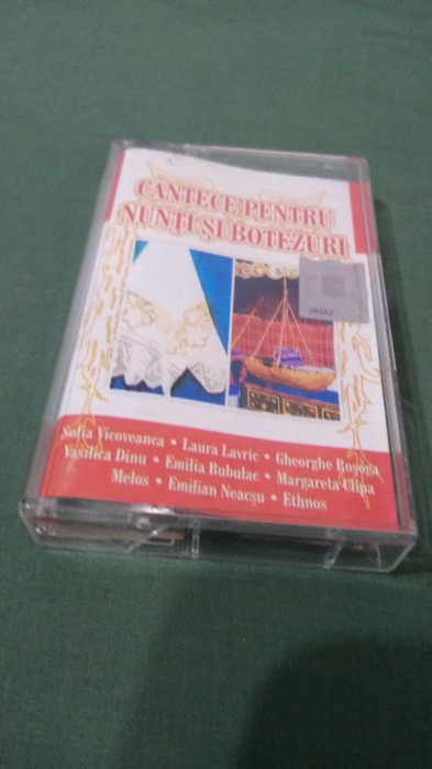 CASETA AUDIO CAMTECE PENTRU NUNTI SI BOTEZURI ORIGINALA !!! RAR!!!!