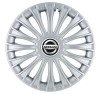 Set 4 Capace Roti, potrivite jantelor de R14, pentru Nissan, model dino cromat, Autohelix MSA