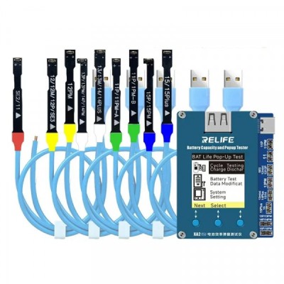 Tester Service Relife XA2 Pro pentru Acumulator Apple iPhone 11 - 15 Series foto