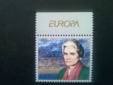 LETONIA 1996 EUROPA CEPT - FEMEI CELEBRE -Serie 1 Valoare MNH**, Nestampilat