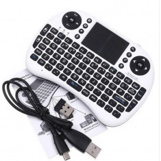 Tastatura Quer KOM0479 Bluetooth pentru Android Smart TV Alb / Negru foto