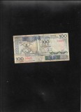 Somalia 100 shillings shilin soomaali 1988 seria705880 graffiti