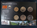 Seria completata monede - Macedonia de Nord 1993-2008, 6 monede, Europa