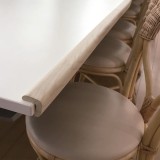 Banda Protectie Muchii Si Margini Set 2 buc 40cm Spuma Lemn Alb