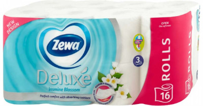 Zewa Deluxe Jasmine Blossom 3 r&amp;eacute;tegű Toalettpap&amp;iacute;r 16 tekercs foto