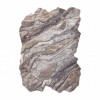 Covor TINE 75313B Rock, piatră - formă modernă, neregulată - gri inchis / gri deschis, 195x290 cm, Asimetric, Polipropilena