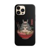 Husa compatibila cu Apple iPhone 11 Pro Max model Totoro Meal, Silicon, TPU, Viceversa, Transparent, Carcasa