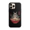 Husa compatibila cu Apple iPhone 11 Pro Max model Totoro Meal, Silicon, TPU, Viceversa