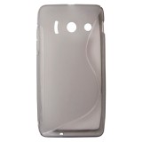 Husa silicon S-line gri pentru Huawei Ascend Y300 (U8833)