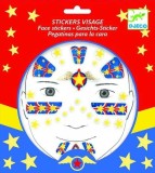 Stickere pentru fata Super erou, Djeco