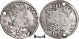 1583, Trojak litewski - Ștefan B&aacute;thory - Vilnius - Regatul Poloniei, Europa, Argint