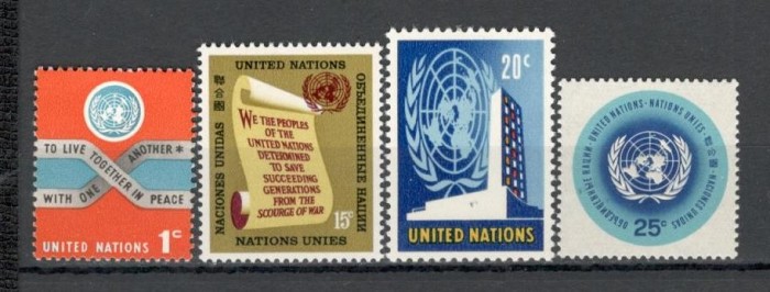 O.N.U.New York.1965 Simboluri ONU SN.322