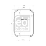 Febi Bilstein Burduf, suspensie pneumatica
