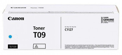 Canon crg-t09c toner cartridge cyan foto