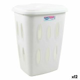 Cumpara ieftin Coș pentru rufe murdare Tontarelli Laundry Cu Capac 45 L Alb 41 x 33,2 x 54,5 cm (12 Unități)