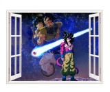 Cumpara ieftin Sticker decorativ, fereastra 3D, Dragon Ball, 85 cm, 1025STK, natura si peisaje