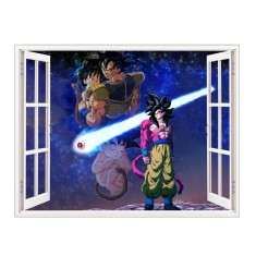 Sticker decorativ, fereastra 3D, Dragon Ball, 85 cm, 1025STK