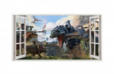 Cumpara ieftin Sticker decorativ cu Dinozauri, 85 cm, 4306ST