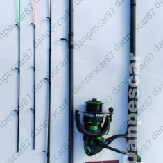 SET FEEDER Lanseta SEEKER 3,30m 180gr + Mulineta SPARKLER 4000 + 150m fir