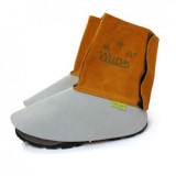 Jambiere scurte fotbal Renania, 15cm, galbene, protectie sudura, EN ISO 11611, clasa 2/A1