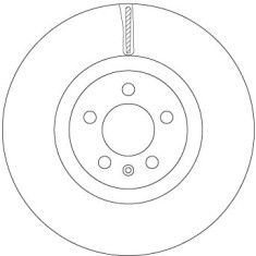 TRW DF6983S Disc frana