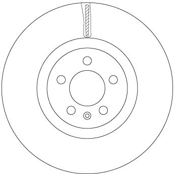TRW DF6983S Disc frana