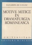 Motive mitice in dramaturgia romaneasca