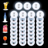 L Coaster, Pachet 35 6 autocolante LED Bar cu iluminare Subtire pentru băuturi T, Oem