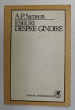 ESEURI DESPRE GANDIRE de A.P. SAMSON , 1983