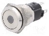 Intrerupator anti-vandalism, ON-(ON), &Oslash;16mm, EAO, 82-4151.1214