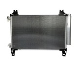 Condensator climatizare Toyota Yaris, 09.2014, motor 1.3, 74 kw benzina, cutie manuala/CVT, full aluminiu brazat, 525 x335 x16 mm, cu uscator si