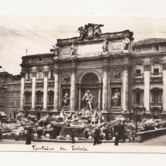 FV3-Carte Postala- ITALIA - Roma, Fontana di Trevi, necirculata