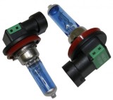 Set becuri H8 HNG 5500K 55W Super White Halogen
