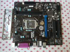 Placa de baza MSI H81M-P32L socket 1150. foto