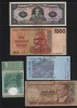 Set 5 bancnote de prin lume adunate (cele din imagini) #148, America Centrala si de Sud